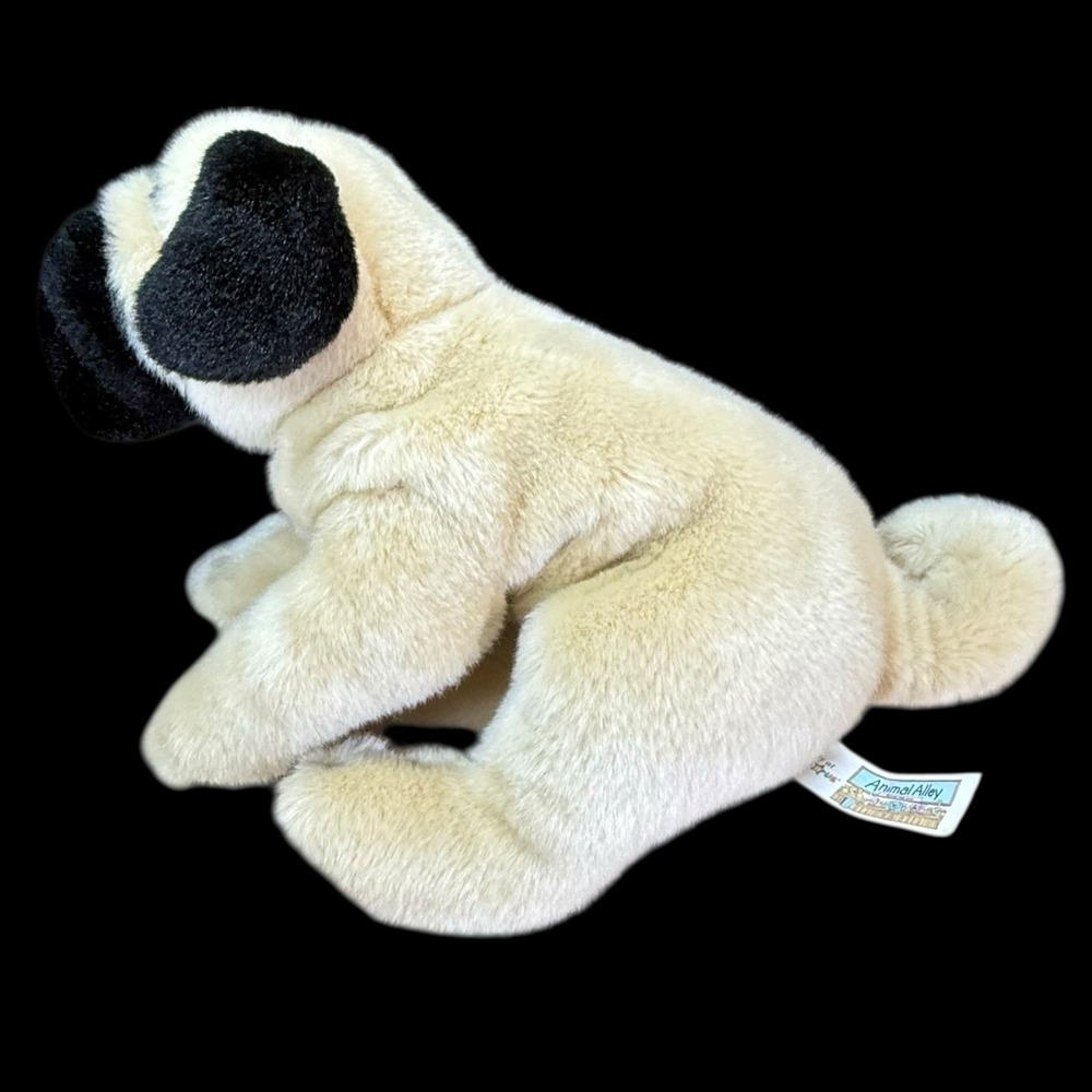 Animal Alley Pug Dog Plush Stuffed Animal Toys R Us 12" 2000 - Picture 3 of 9